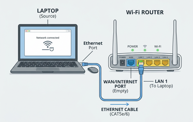 Wired Connection Diagram